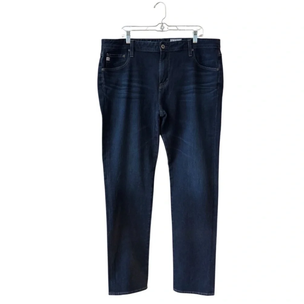 AG Adriano Goldschmied Tellis 360 Slim Jeans 40x34 Dark Wash
